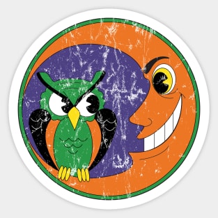 Halloween Moon Sticker